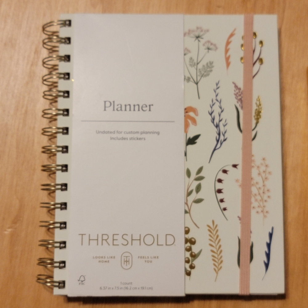 Floral Planner & Notebook / Journal - Picture 5 of 9